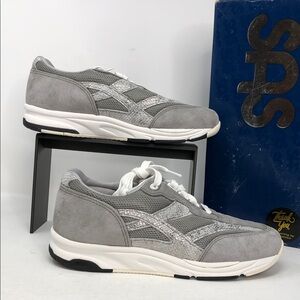 SAS Tour Mesh 2108-082 Women’s Suede Grey Sneakers - Size 6.5